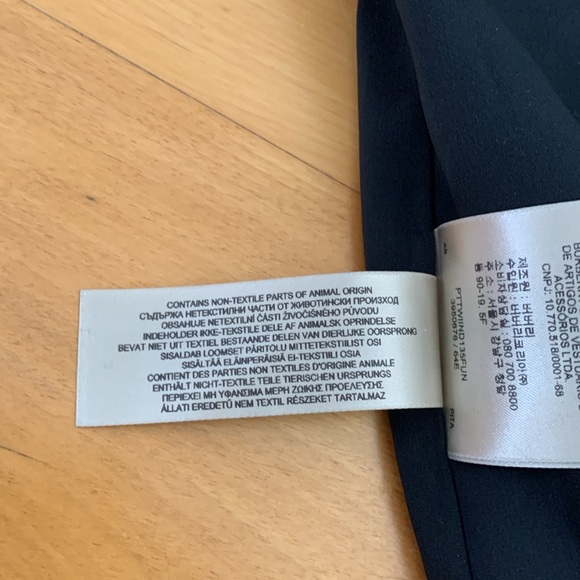 Burberry London Women's Size 20 Black Skirt Classic 98% Wool Lined Knee Length - Picture 13 of 14